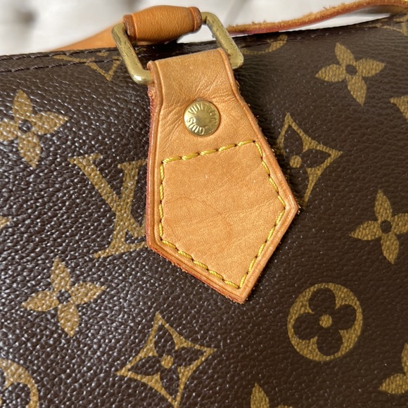 Euc Louis Vuitton monogramme Speedy 35 - Picture 6 of 16